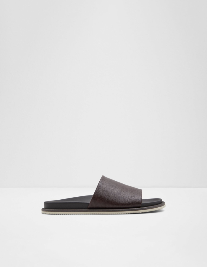 ALDO Alaydia Leather Sandals in Black for Men | Lyst