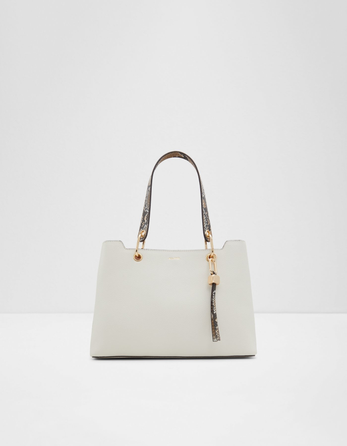 ALDO CAILLA Top Handle Purse Handbag Scarf Removable Shoulder Strap Logo  Gold for sale online | eBay