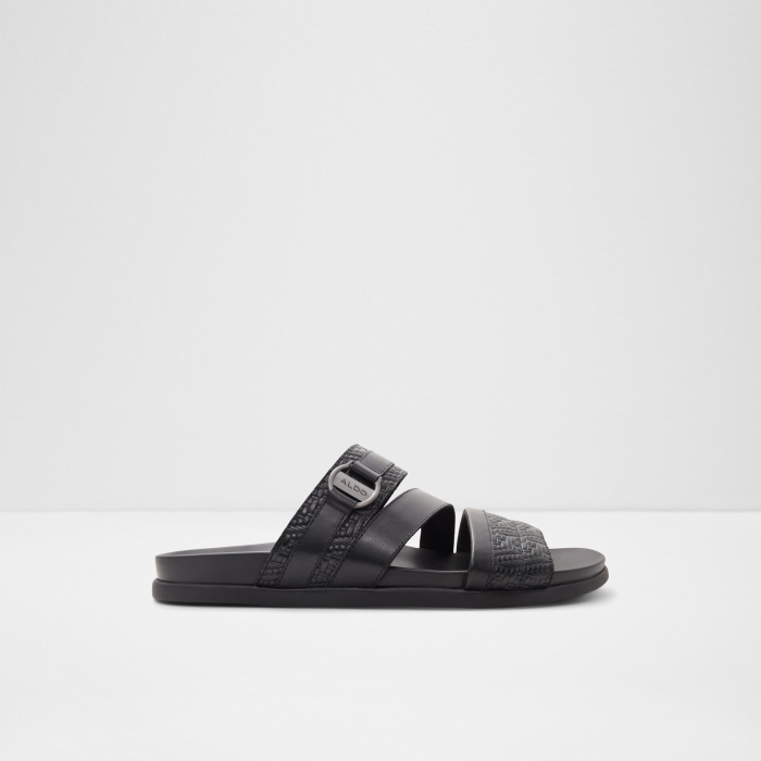 Mirerasien Black Men's Sandals | ALDO Shoes UAE