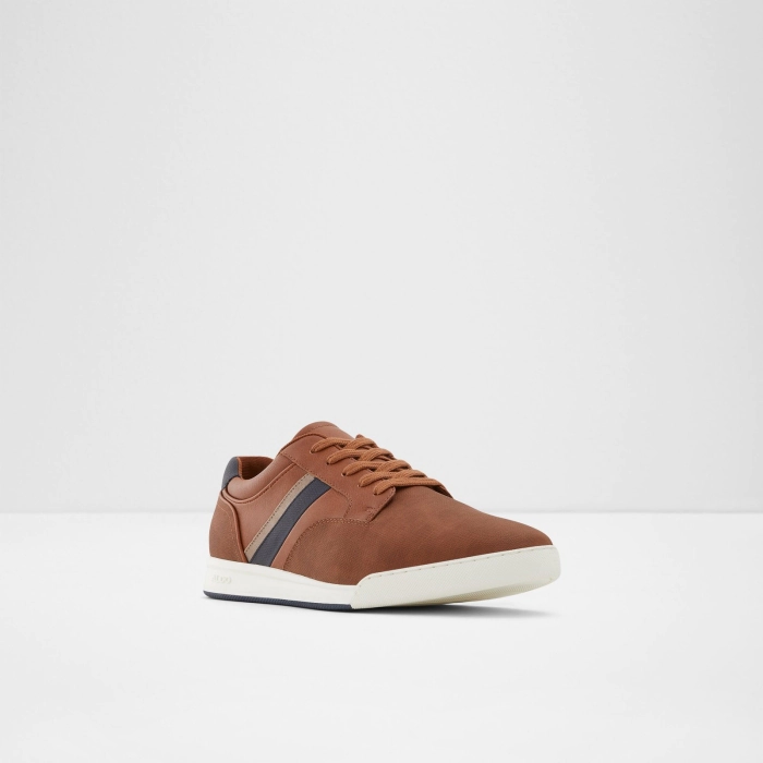Buy ALDO Brown Mens Synthetic Lace Up Sneakers | Shoppers Stop